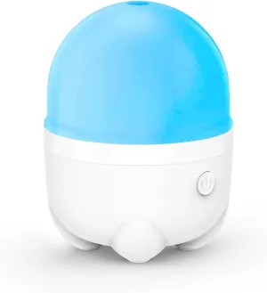 150ML Cordless Essential Oil Diffuser, Rechargeable Battery Powered Diffuser, Small Portable Aromatherapy Air Humidifier, 6 Hours Works with 7 LED Color Changing Lights