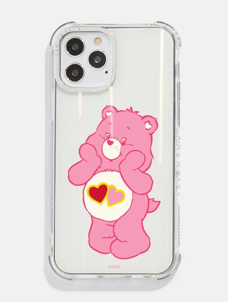 Care Bears x Skinnydip Love-A-Lot Shock iPhone Case
