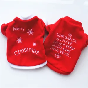 Christmas Winter Costumes for Frenchie