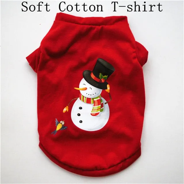 Christmas Winter Costumes for Frenchie