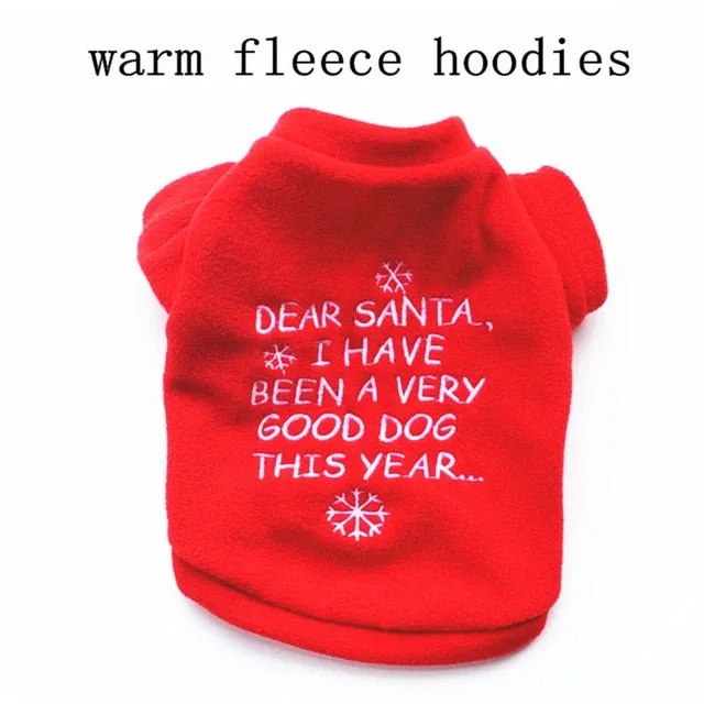 Christmas Winter Costumes for Frenchie
