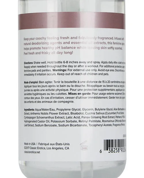 Coochy Intimate Feminine Spray-Peony Prowess 4oz