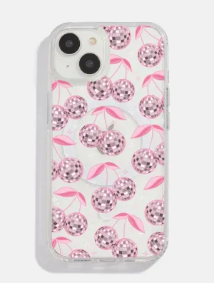 Disco Cherries Pink MagSafe iPhone Case
