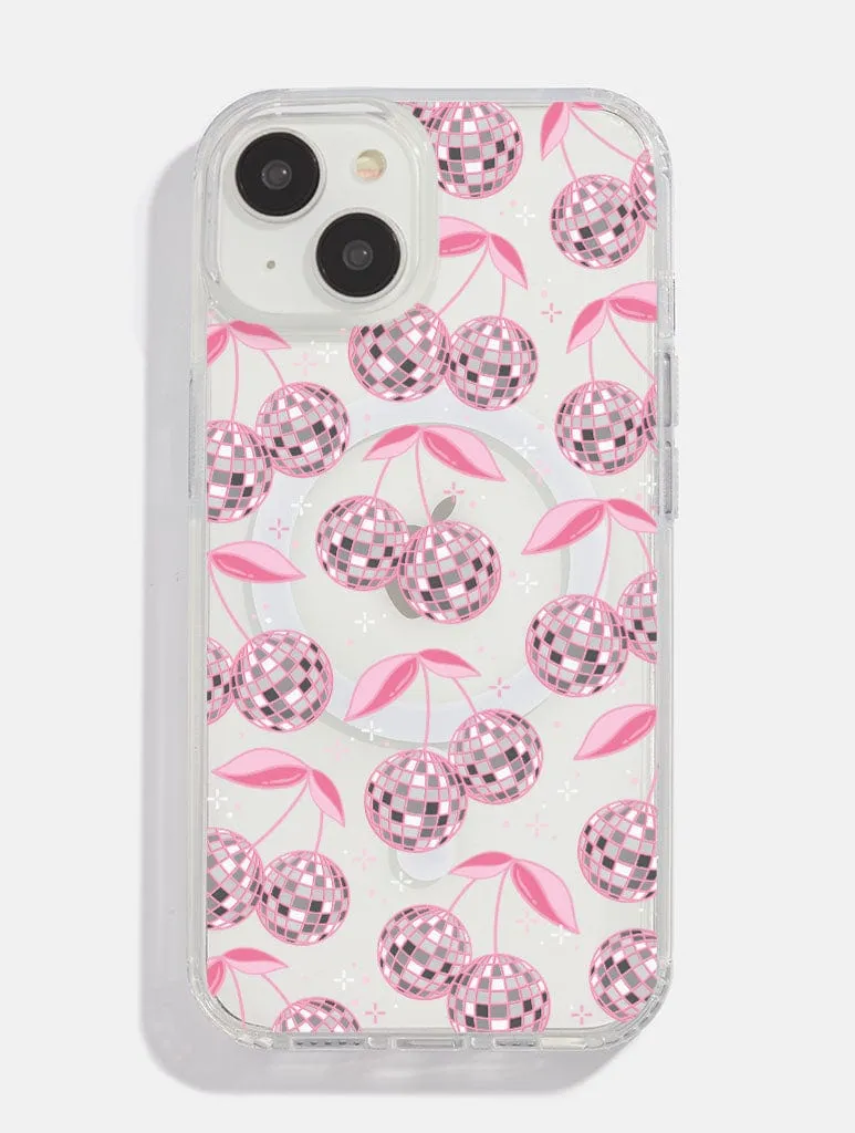 Disco Cherries Pink MagSafe iPhone Case