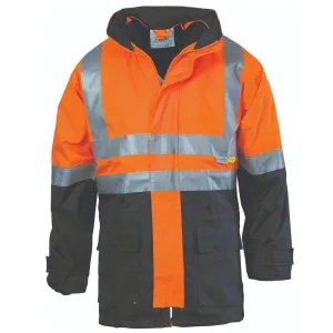 DNC Taped HiVis 2-Tone "4in1" Breathable Jacket - 3864