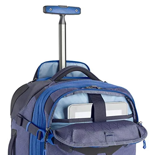 Eagle Creek Gear Warrior Carry-On Rolling Duffel Bag, Arctic Blue