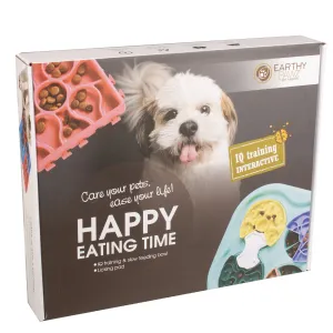 Earthy Pawz Happy Eating Time Dog Bowl