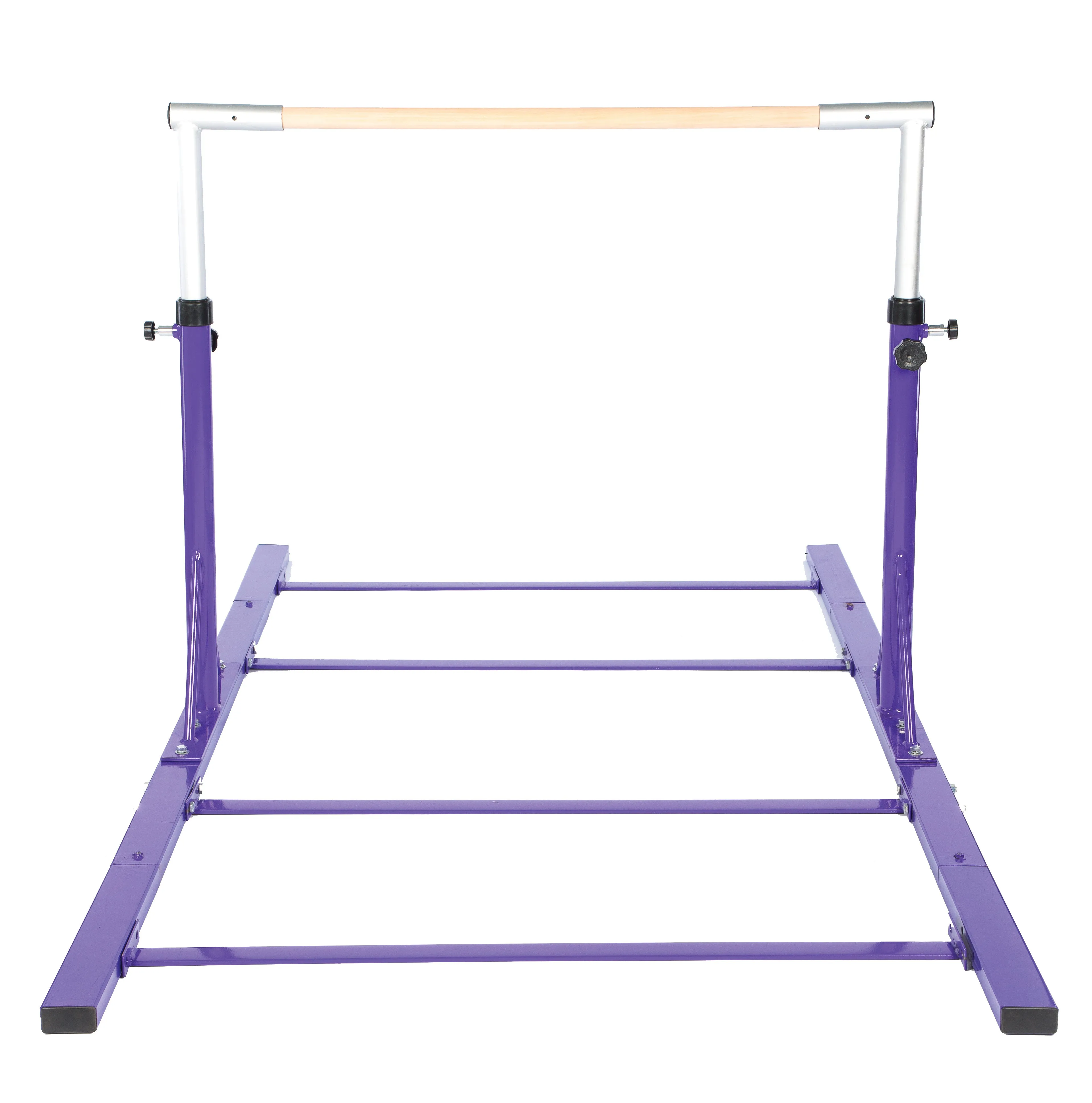 Elite Aluminium 3m Beam (Adjustable Feet), 2x Mats, and Bar Combo