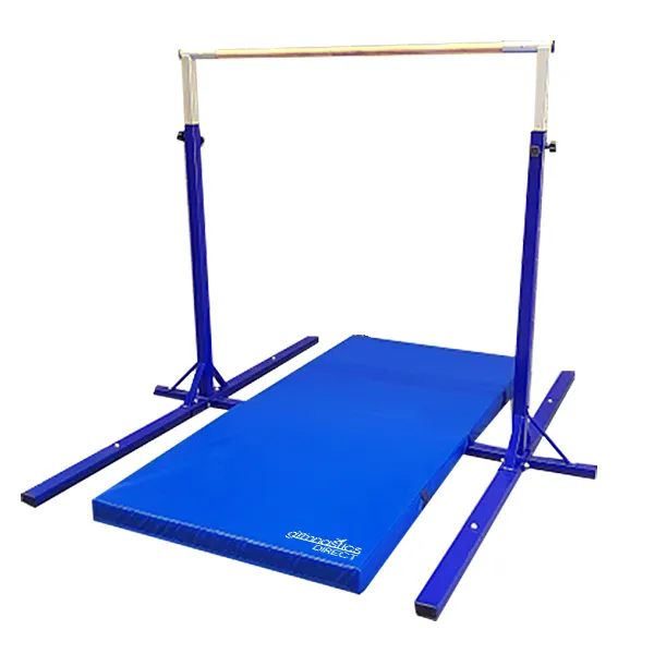 Elite High Bar and 10cm Folding Crash Mat Combo