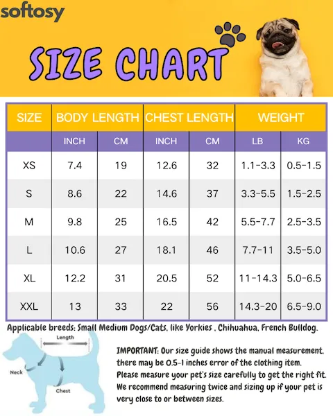 Fleece Dinosaur Pattern Dog Cat Jacket Vest