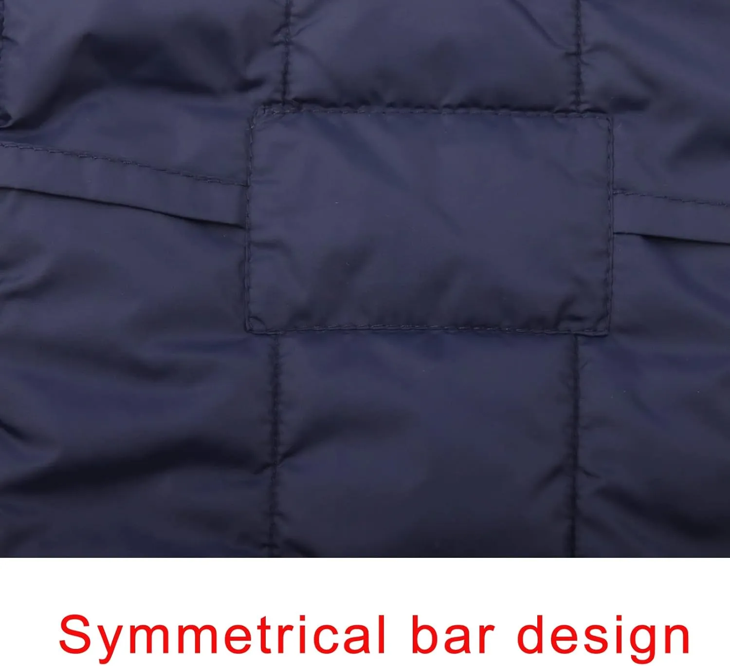 Fleece Lined Warm Dog Jacket for Puppy Winter Cold Weather,Soft Windproof Small Dog Coat,Blue M