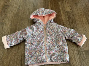Floral fleece lined jacket 12 mos - Penelope Mack, Kids 12 Month (9-12M)