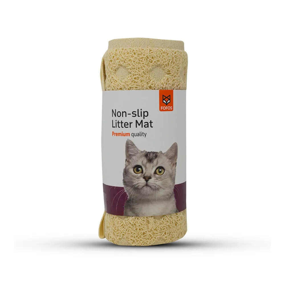 FOFOS Cat Non-Slip Mat Beige