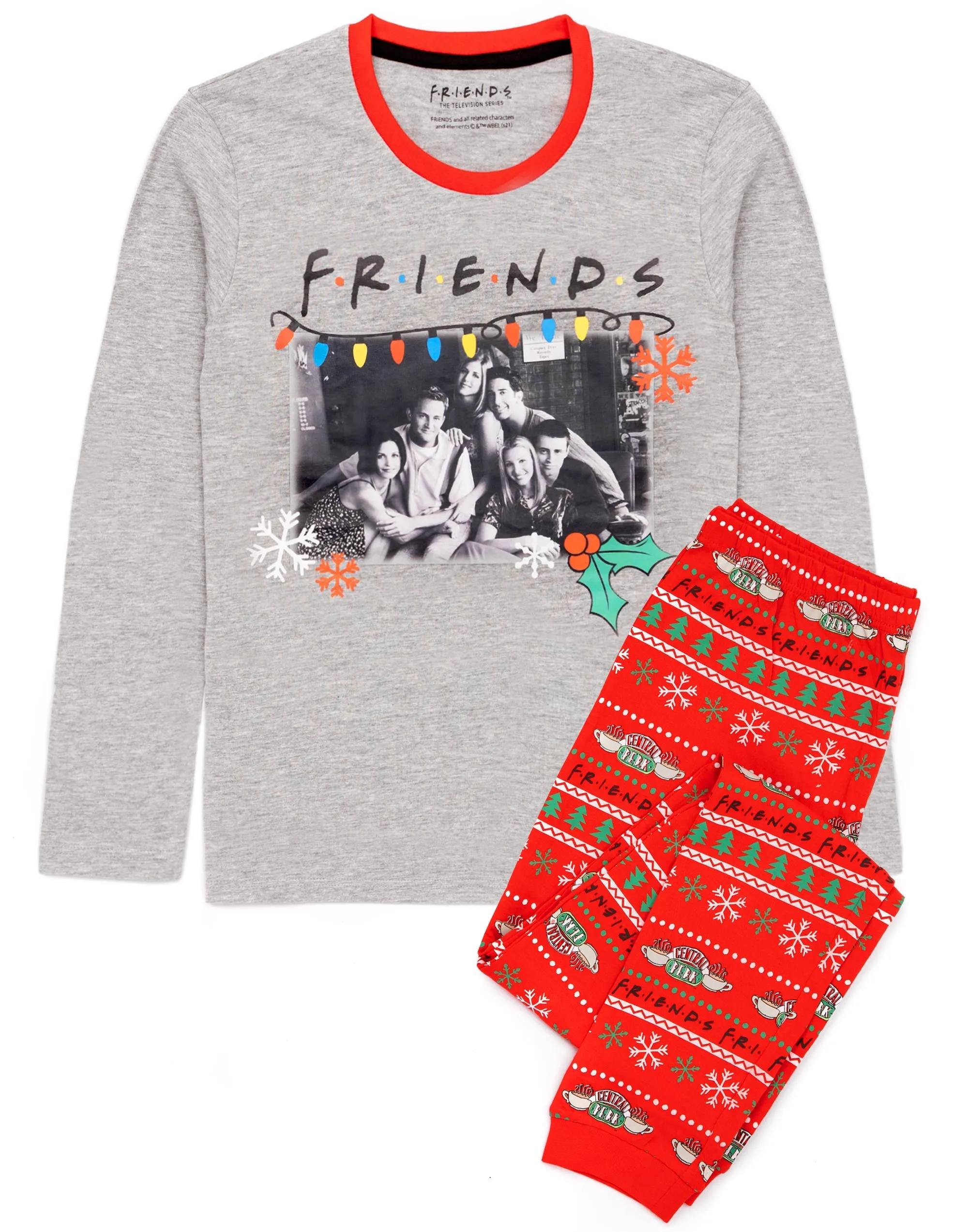Friends Christmas Family Pyjamas For Men Women Kids & Pets