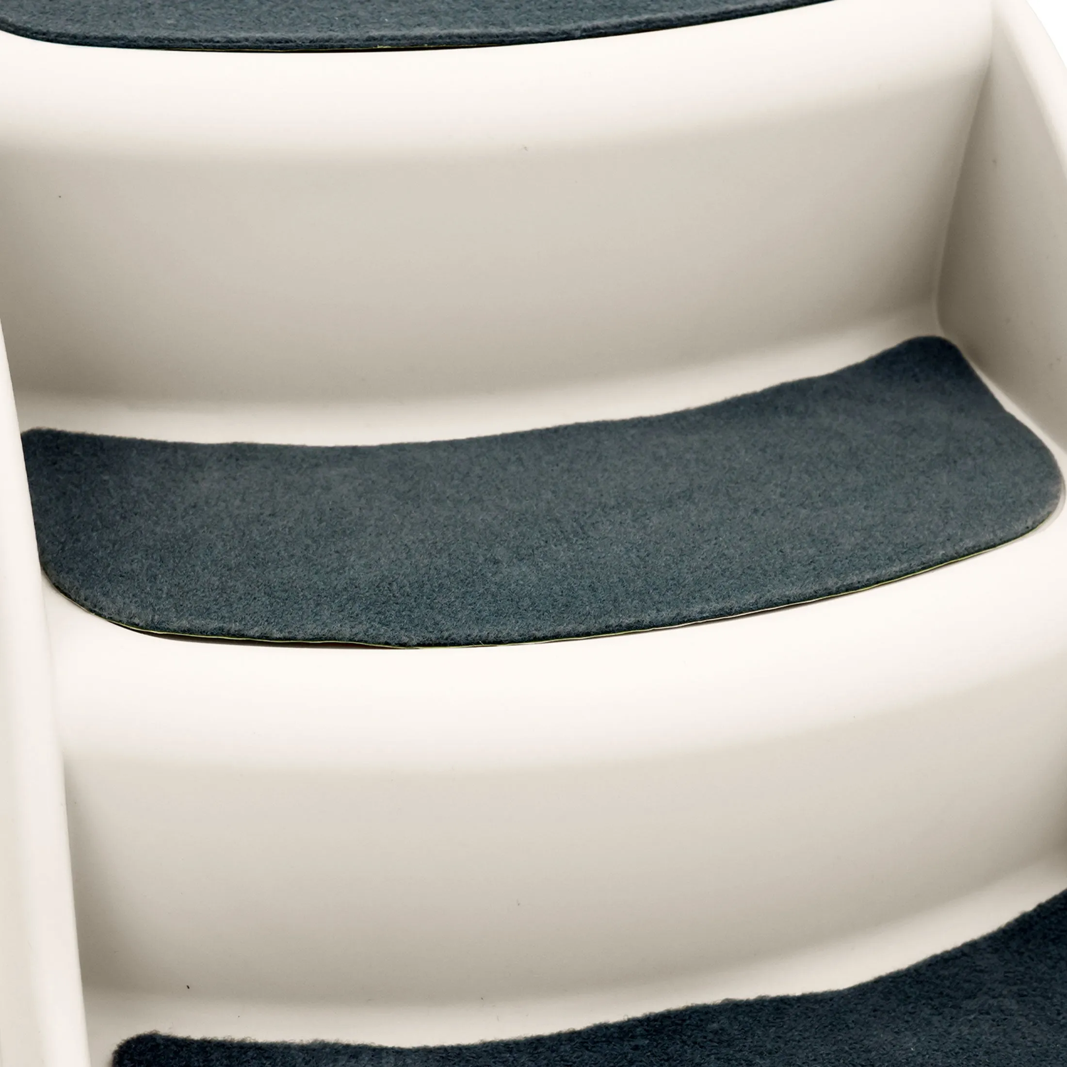 Furtastic 38cm Foldable Pet Stairs Ramp (White)