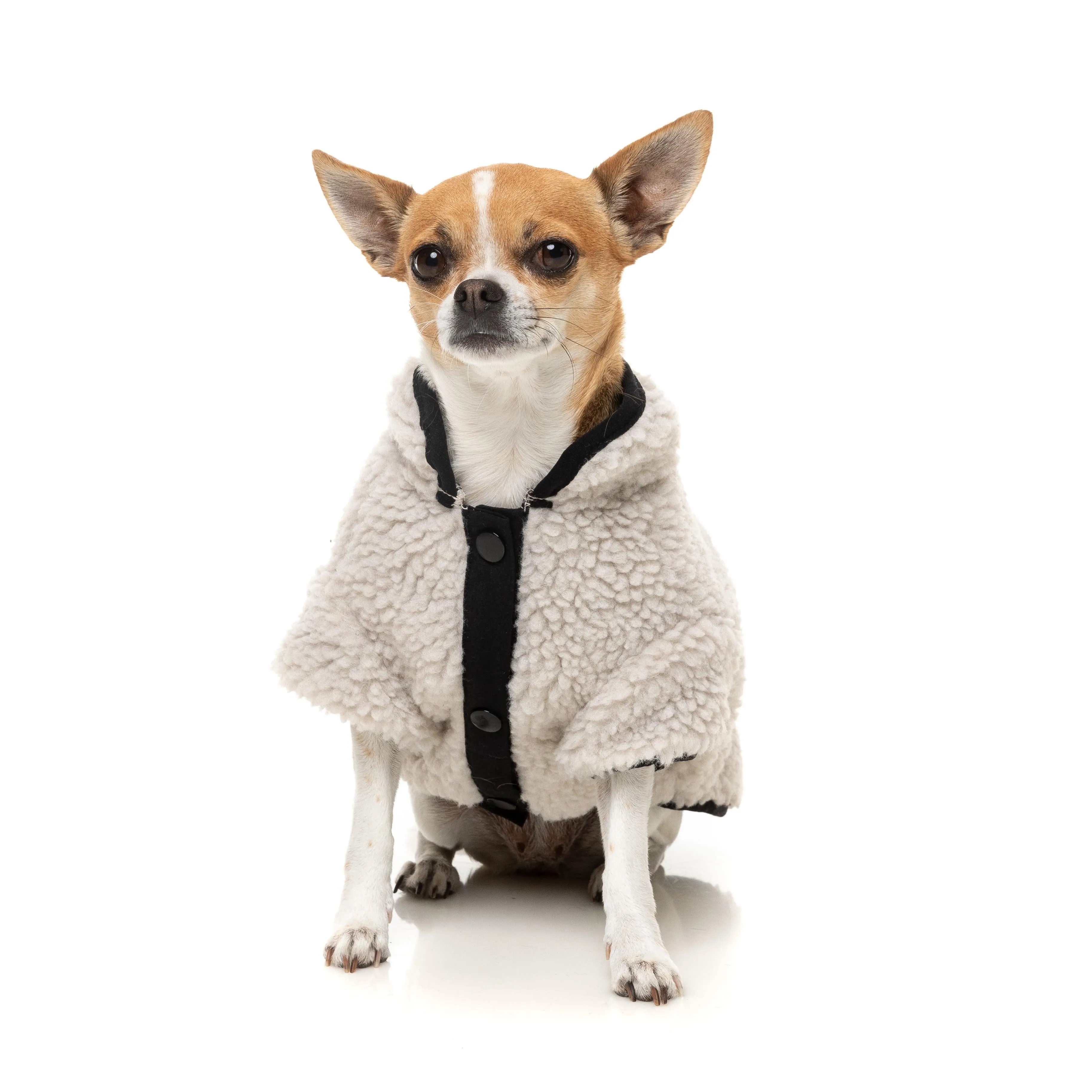 FuzzYard Dog Apparel Jacket Basecamp Stone Size 6