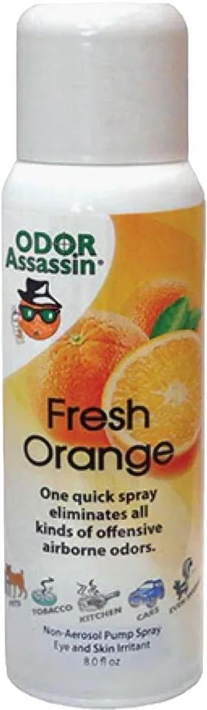 JAY MANUFACTURING 17061 Odor Eliminator, 6-Ounce, Orange