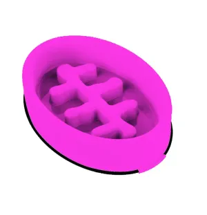 M-Pets FISHBONE slow feeding bowl