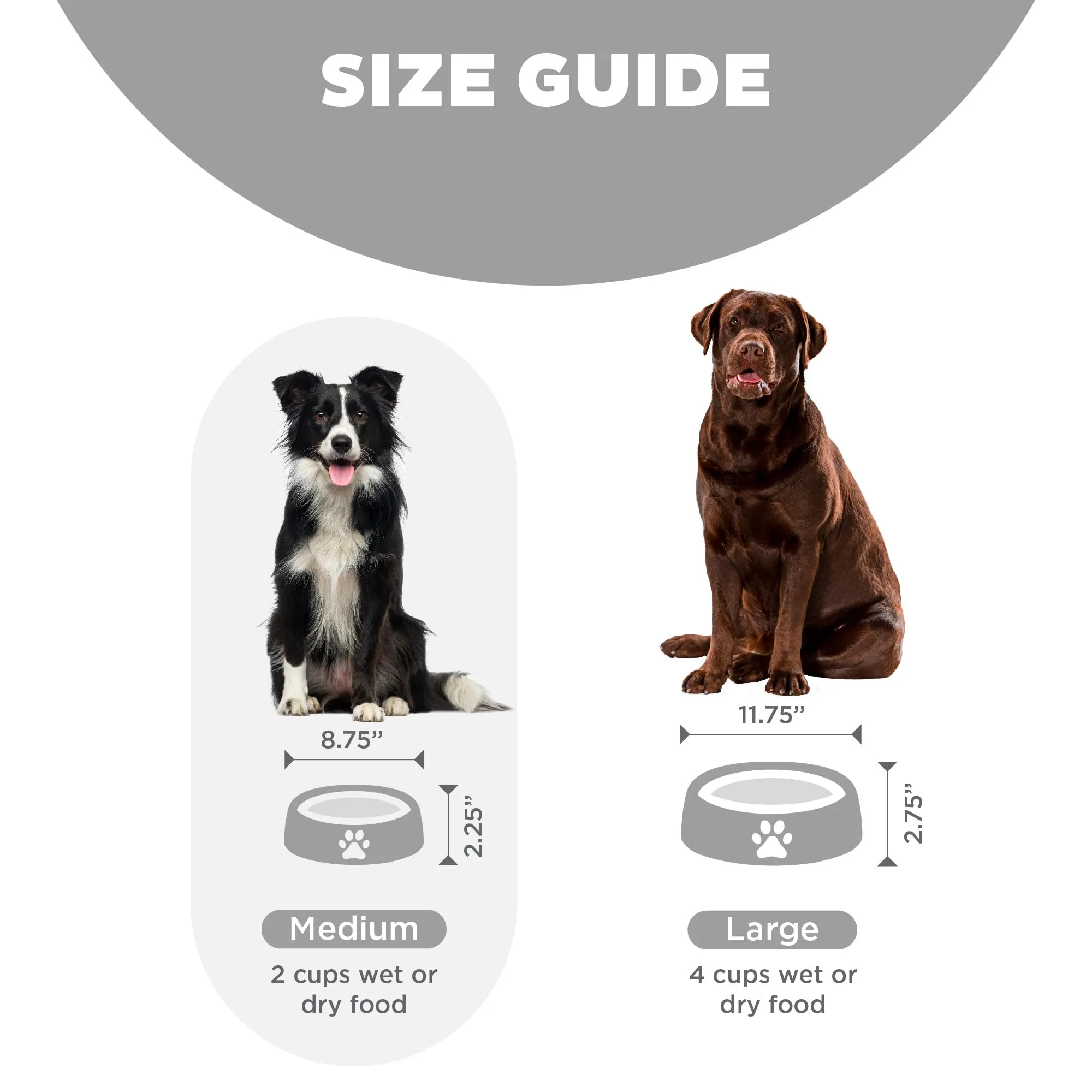Outward Hound Ant-Skid Fun Feeder Slo-Bowl Slow Feeding Dog Bowl - Turquise Drop - Large