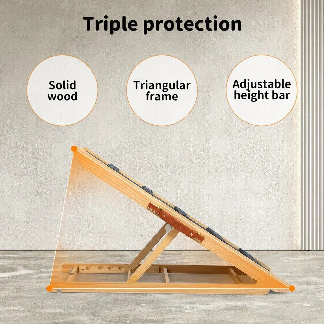 Pawz Premium Wooden Dog Ramp - Adjustable Height