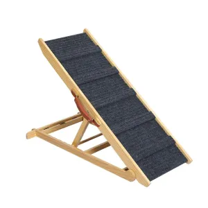 Pawz Premium Wooden Dog Ramp - Adjustable Height