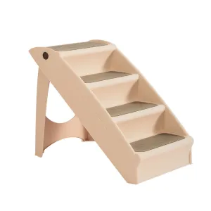 Pet Stairs Ramp, Portable Foldable Ladder, Soft Washable for Dogs