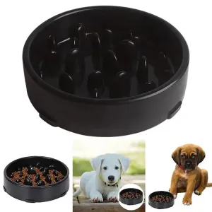 Slow Pet Feeder Dog Bowl Anti Choking Food