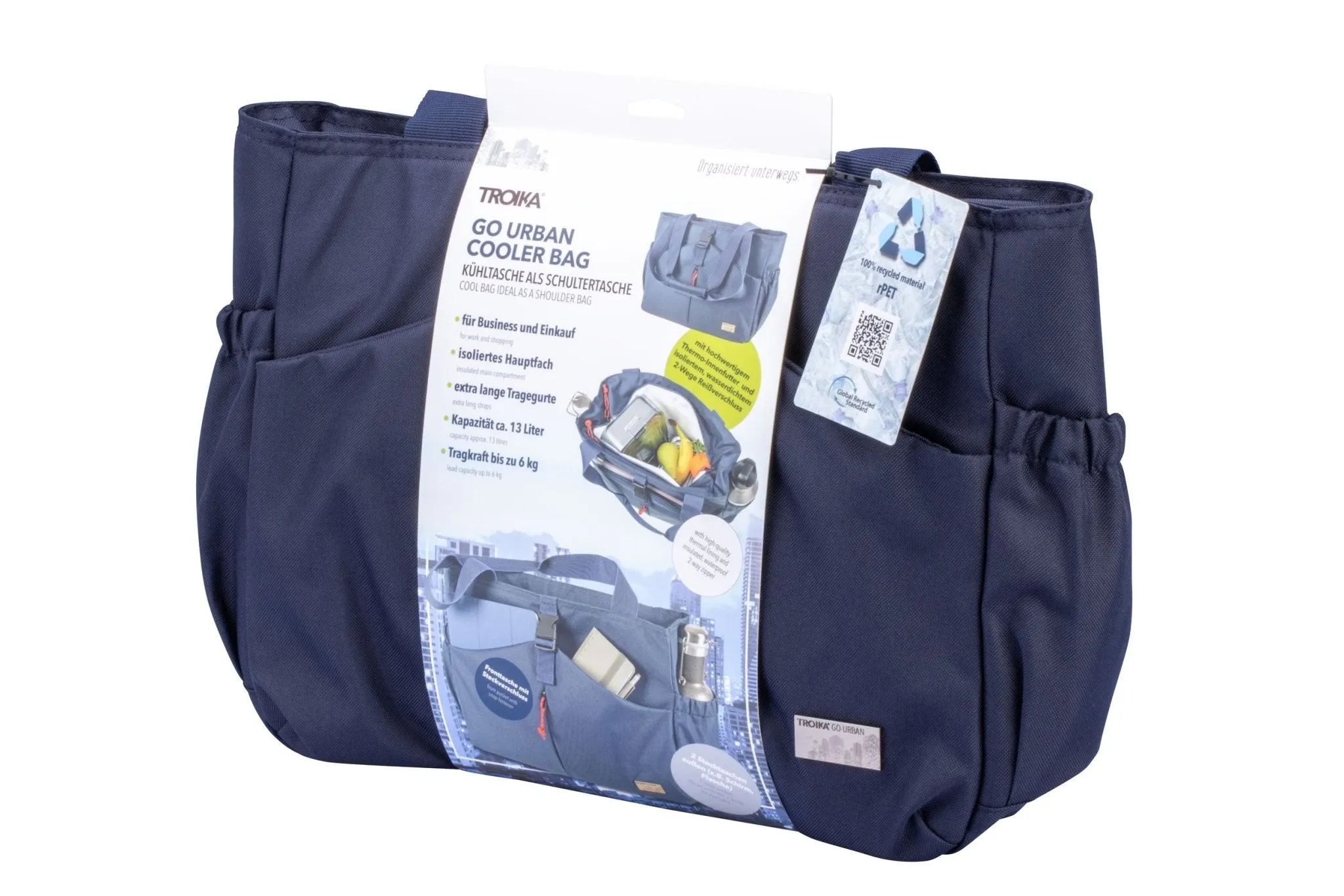 Troika Recycled PET Go Urban Cooler Bag