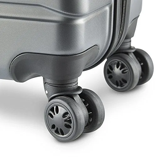 Vonhaus Premium Gray 3 Piece Lightweight Luggage Set – Hardshell Travel Suitcase With Tsa
